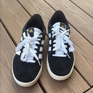 Adidas Black and White Casual Shoes